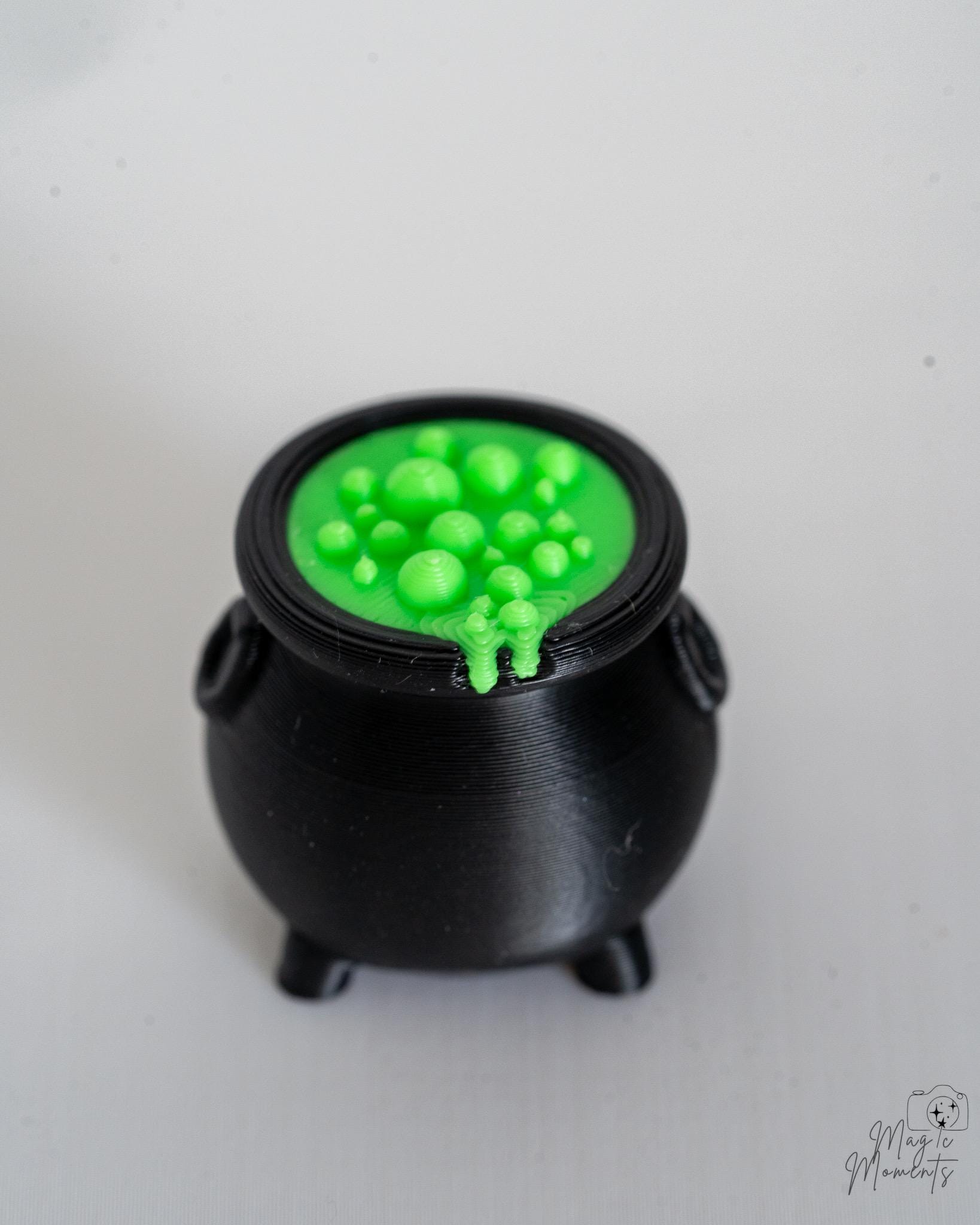 halloween cauldron bubbling potion 3d printed decorative prop