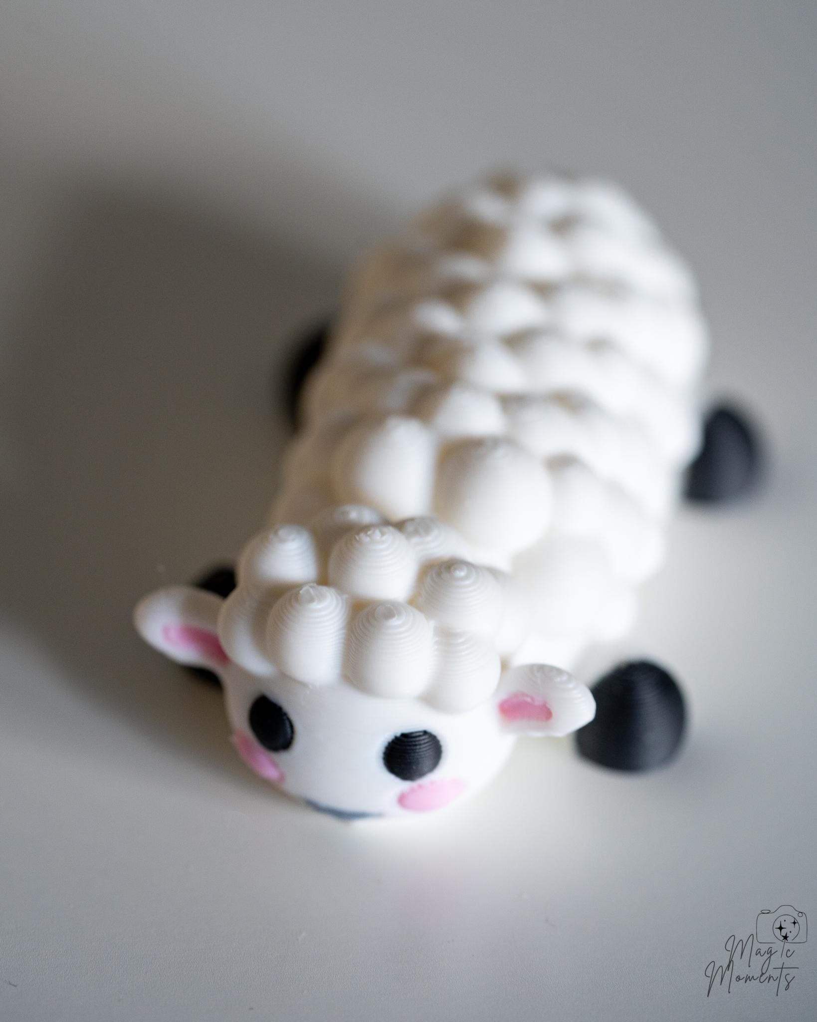 white sheep articulated figure