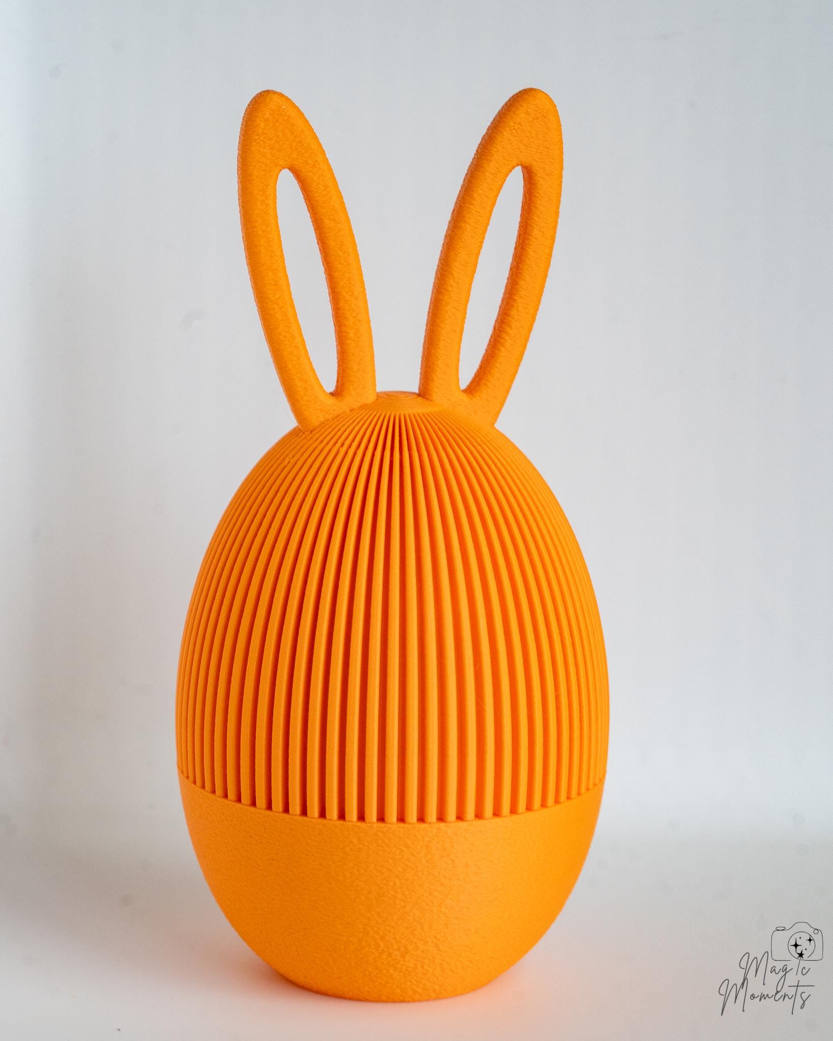 Bunny Egg Container - 3D Printed Easter Rabbit Treat Holder Decor