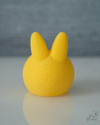 yellow bunny candle holder easter decor