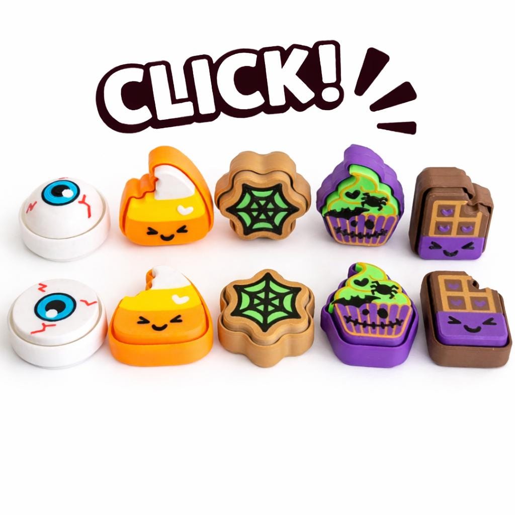 cute halloween clicker collection