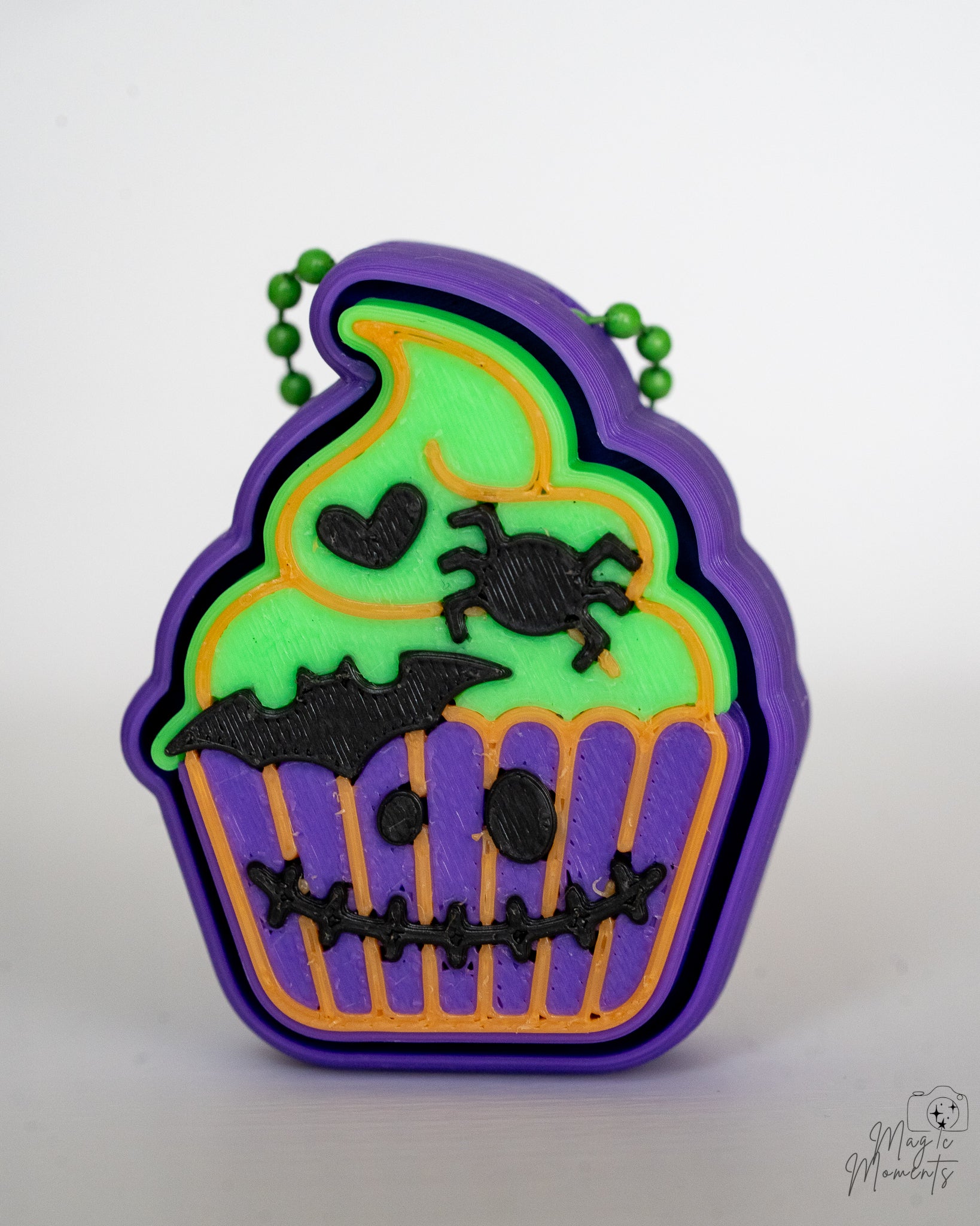 zombie cupcake clicker with keychain