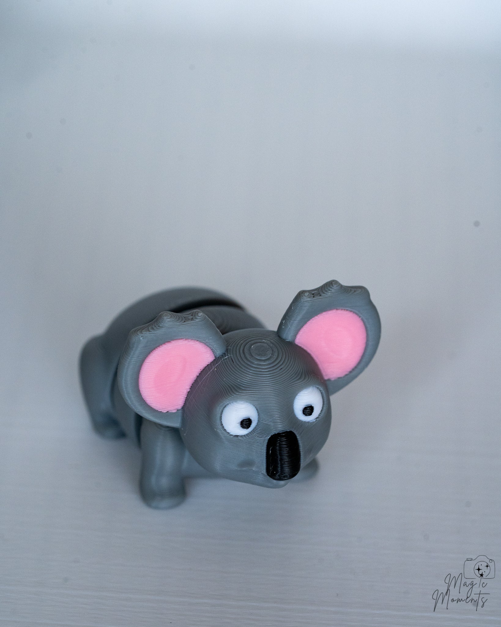 koala figurine 3d printed woodland creature