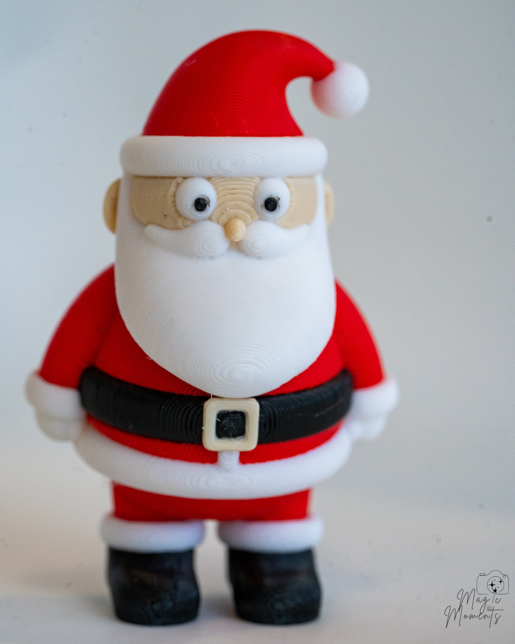 mini santa claus figurine 3d printed