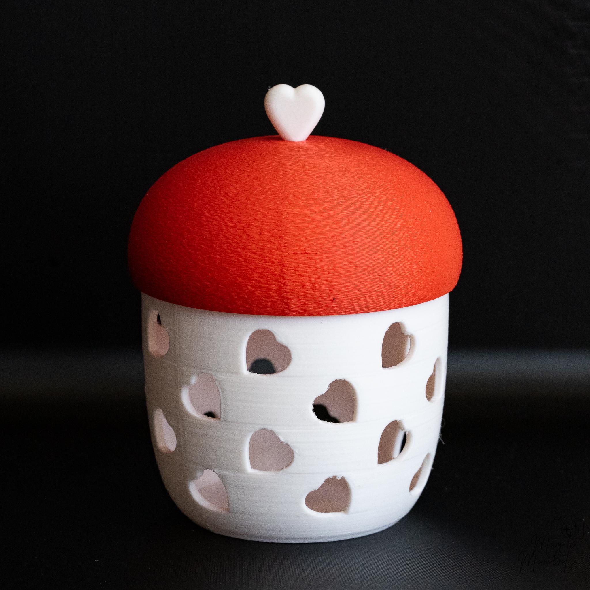 white tealight holder