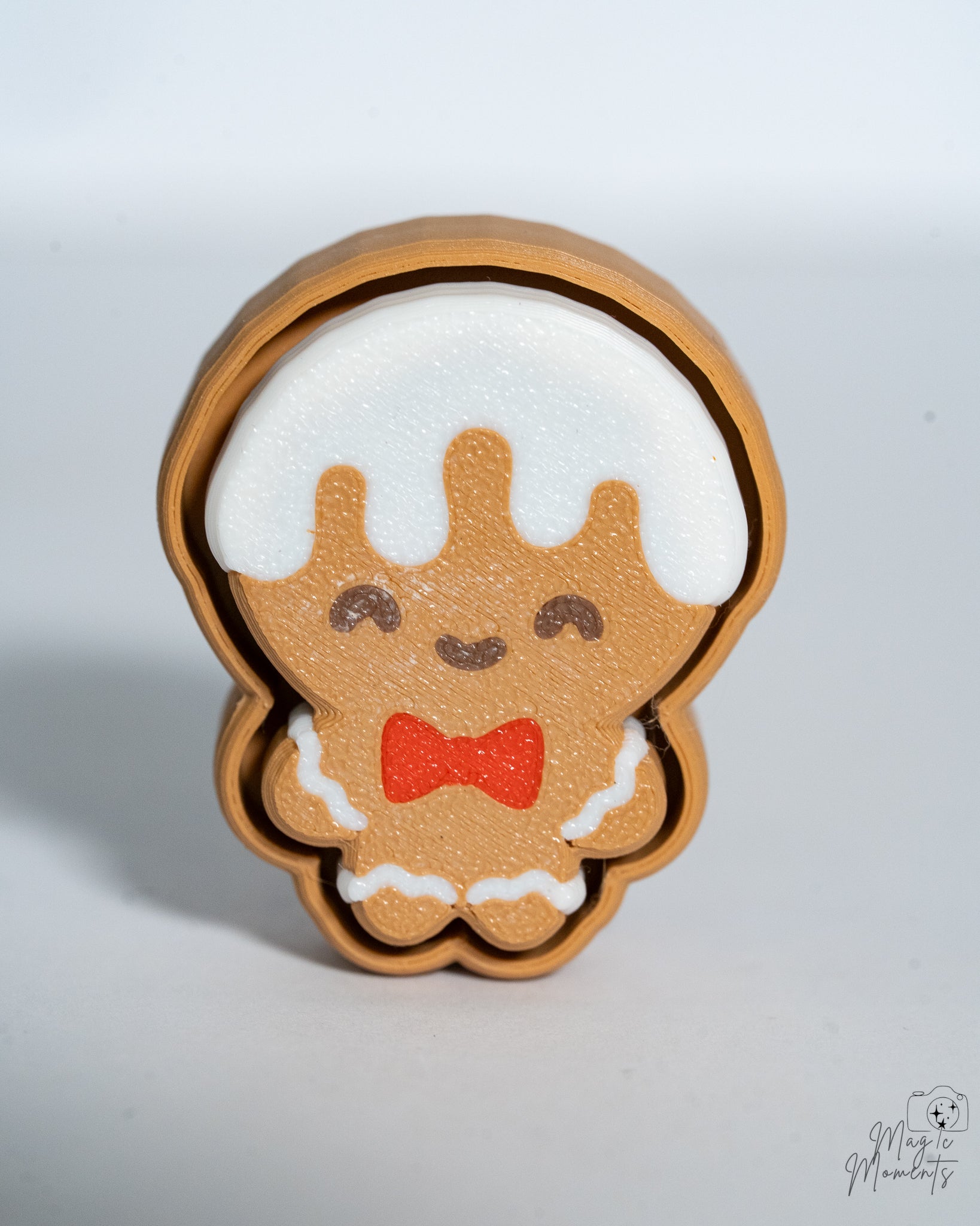 gingerbread man clicker fidget