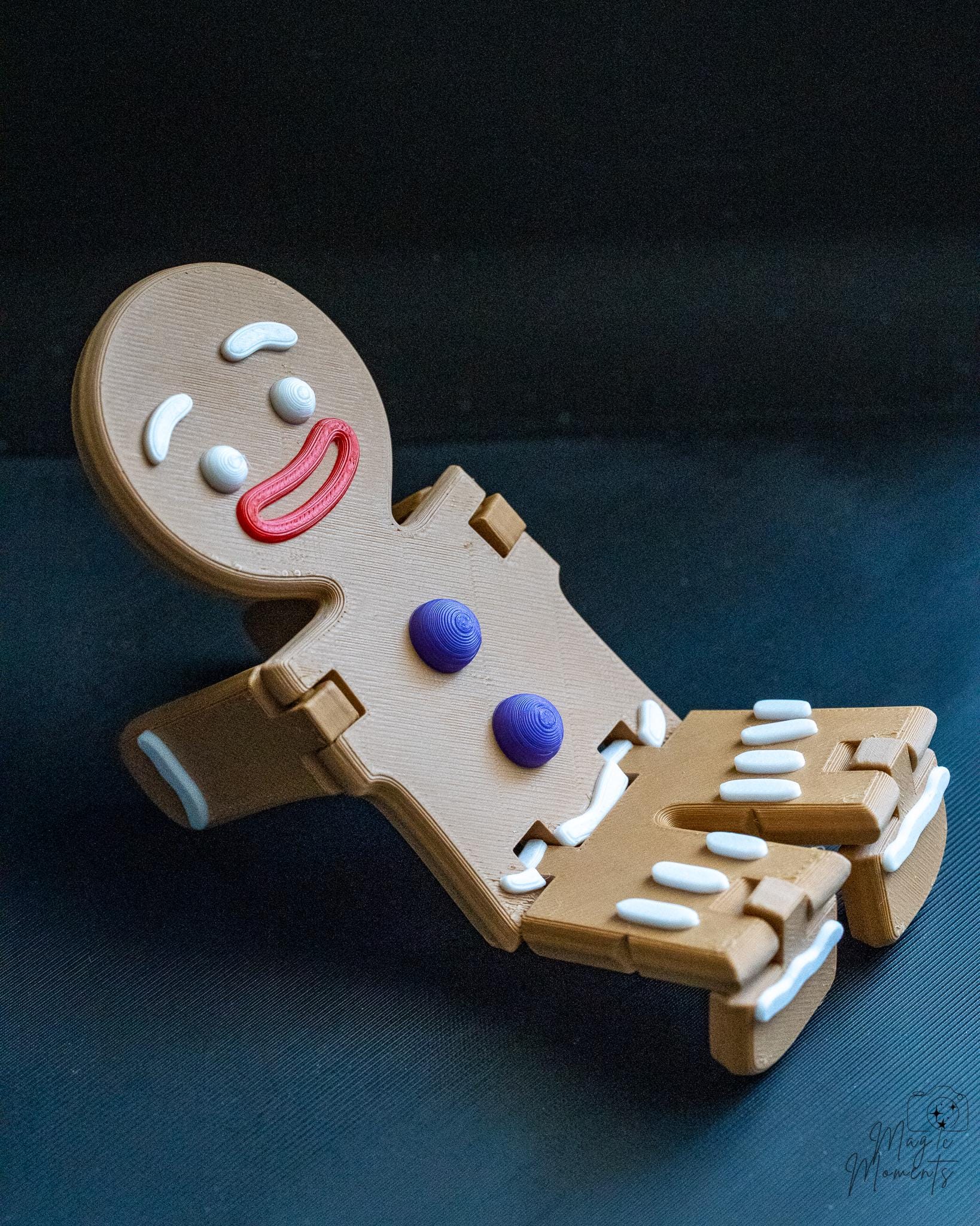 flexible gingerbread man articulated figure