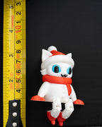 Articulated Christmas Star Figures - Festive Shelf Sitting Decorations