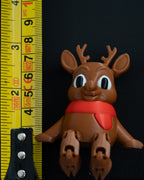 Articulated Christmas Star Figures - Festive Shelf Sitting Decorations