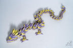 Purple and yellow Articulated dragon