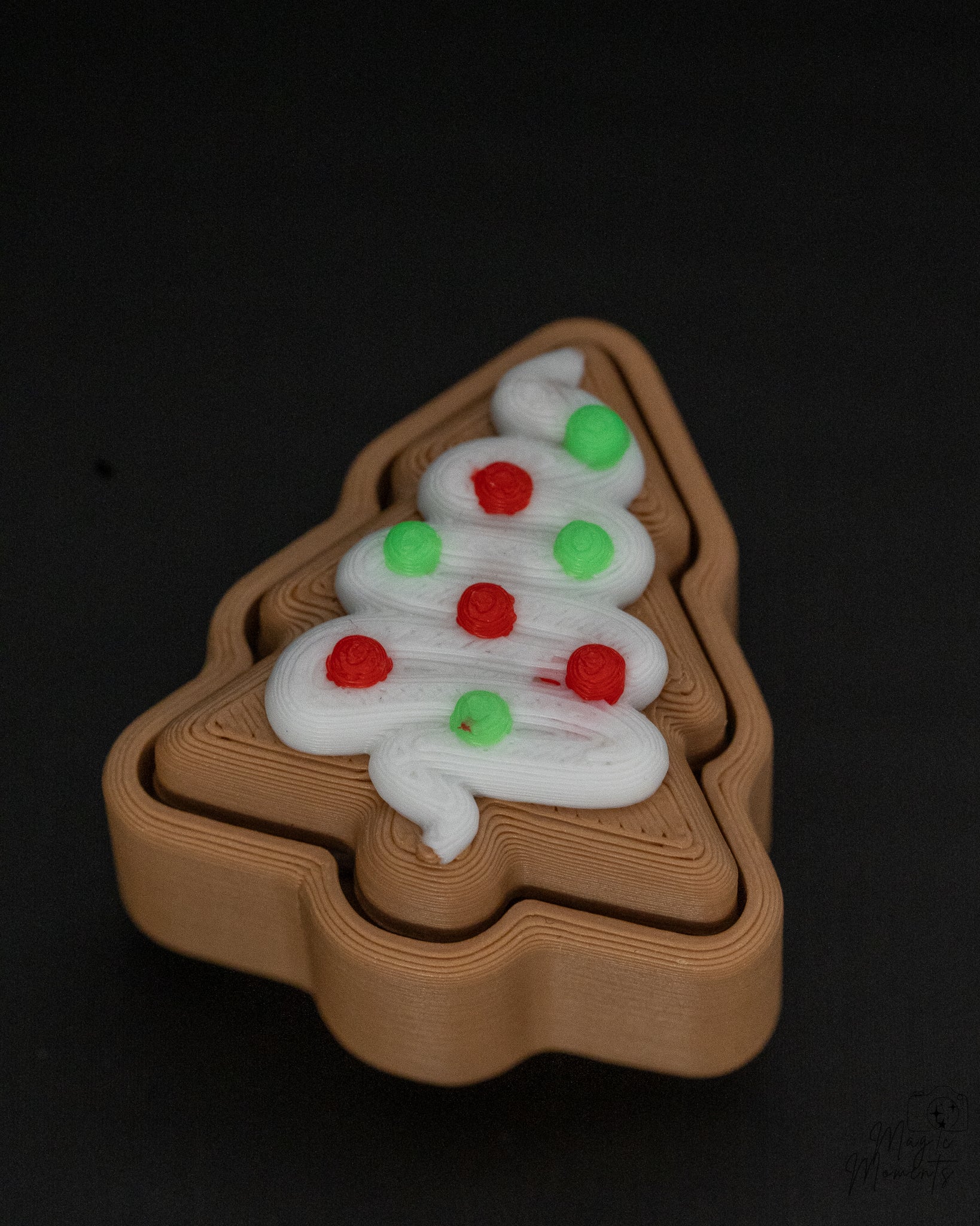 christmas tree gingerbread clicker fidget