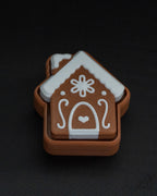 Gingerbread house clicker fidget