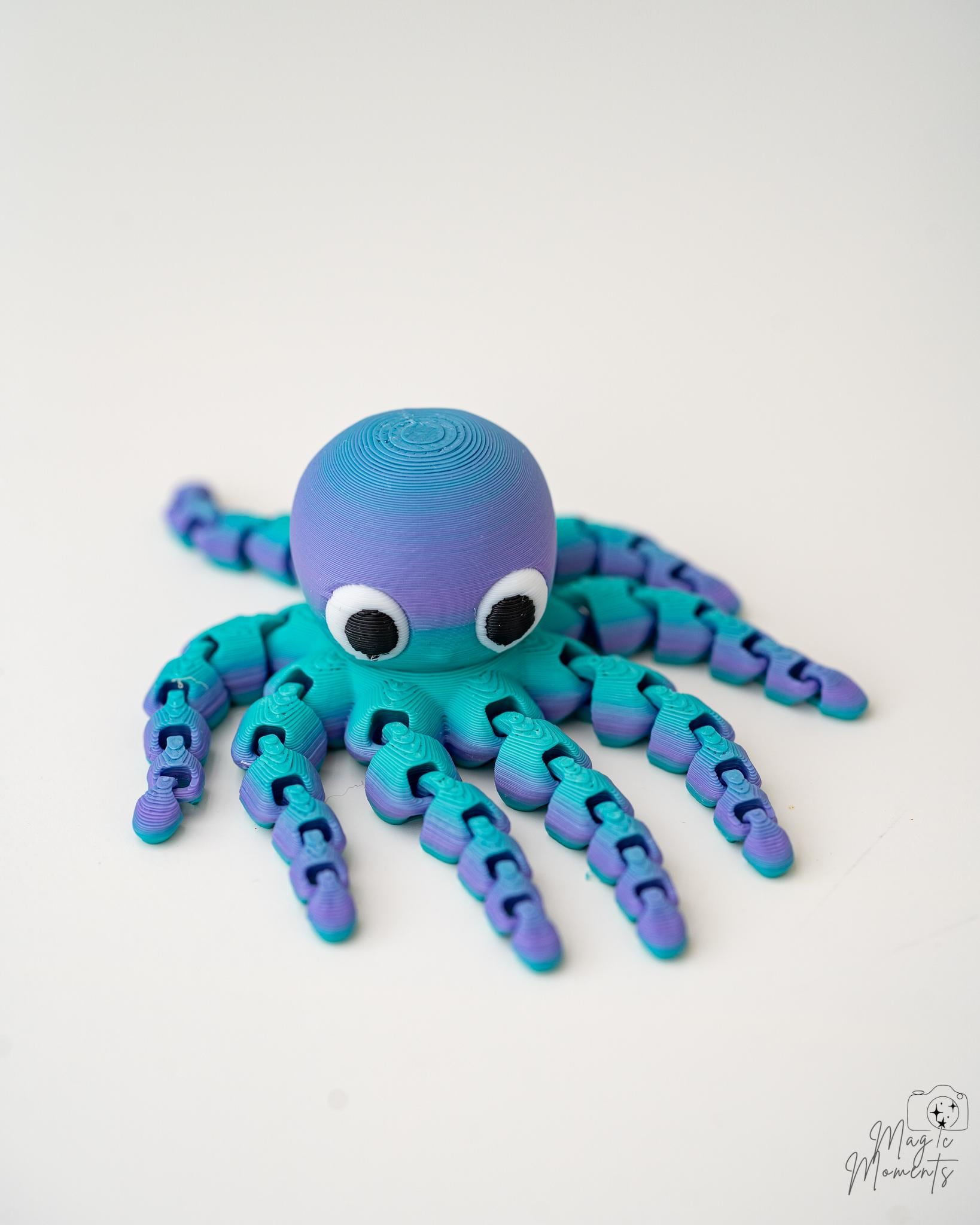 octopus figurine 3d printed sea animal decorative figure