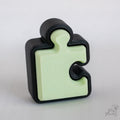 mint green puzzle piece clicker