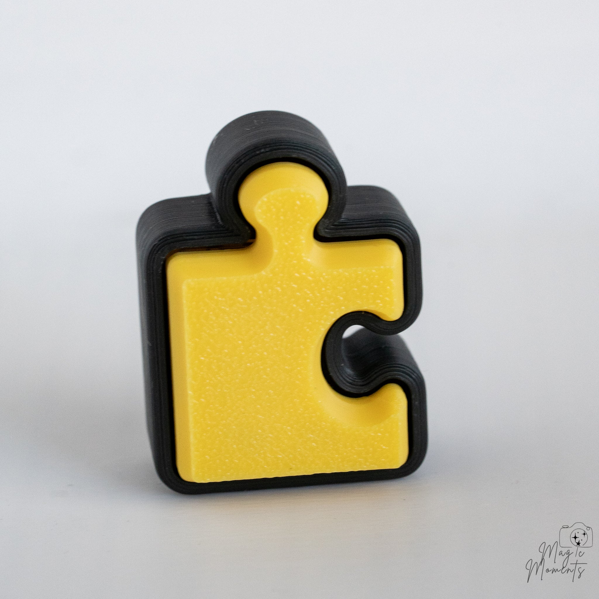 yellow puzzle piece clicker