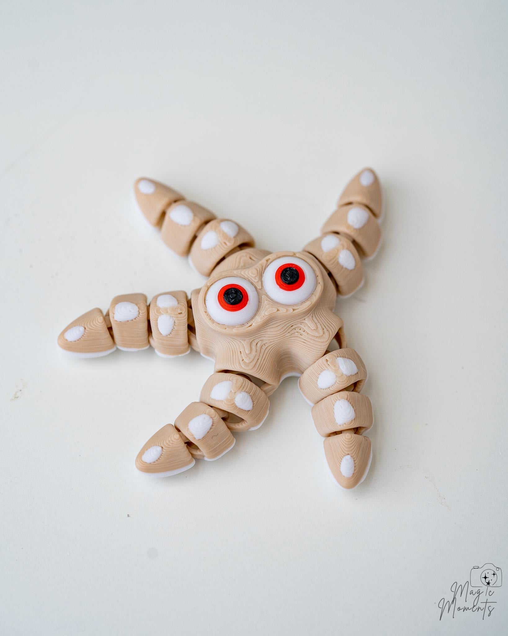 starfish figurine 3d printed sea animal decorative figure