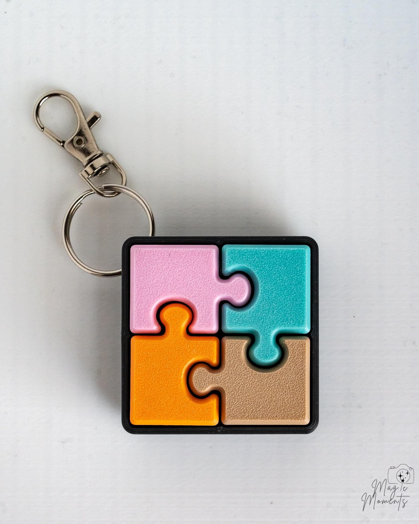 cute pastel puzzle clicker fidget