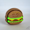 smiling burger clicker fdget