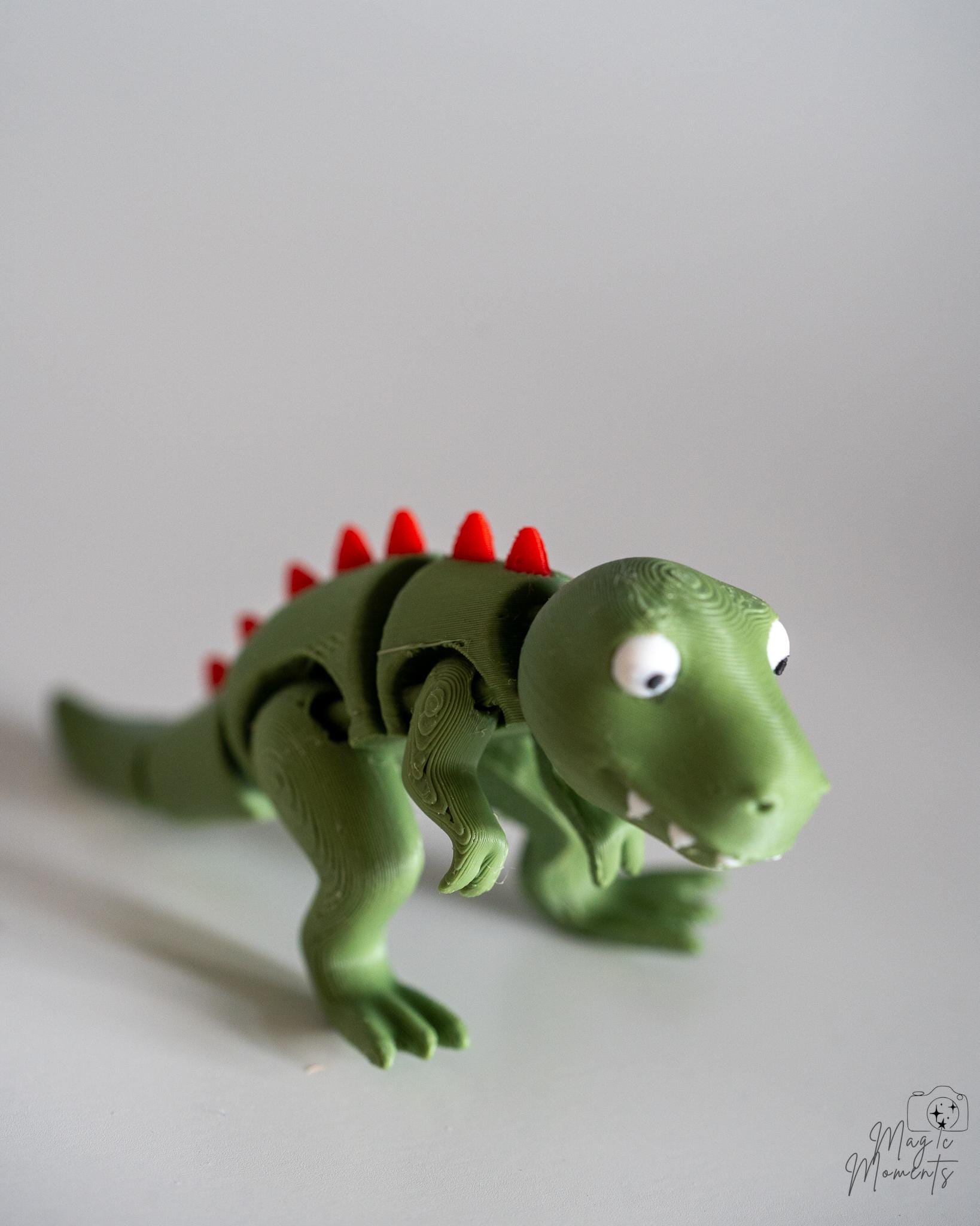 green t rex figure