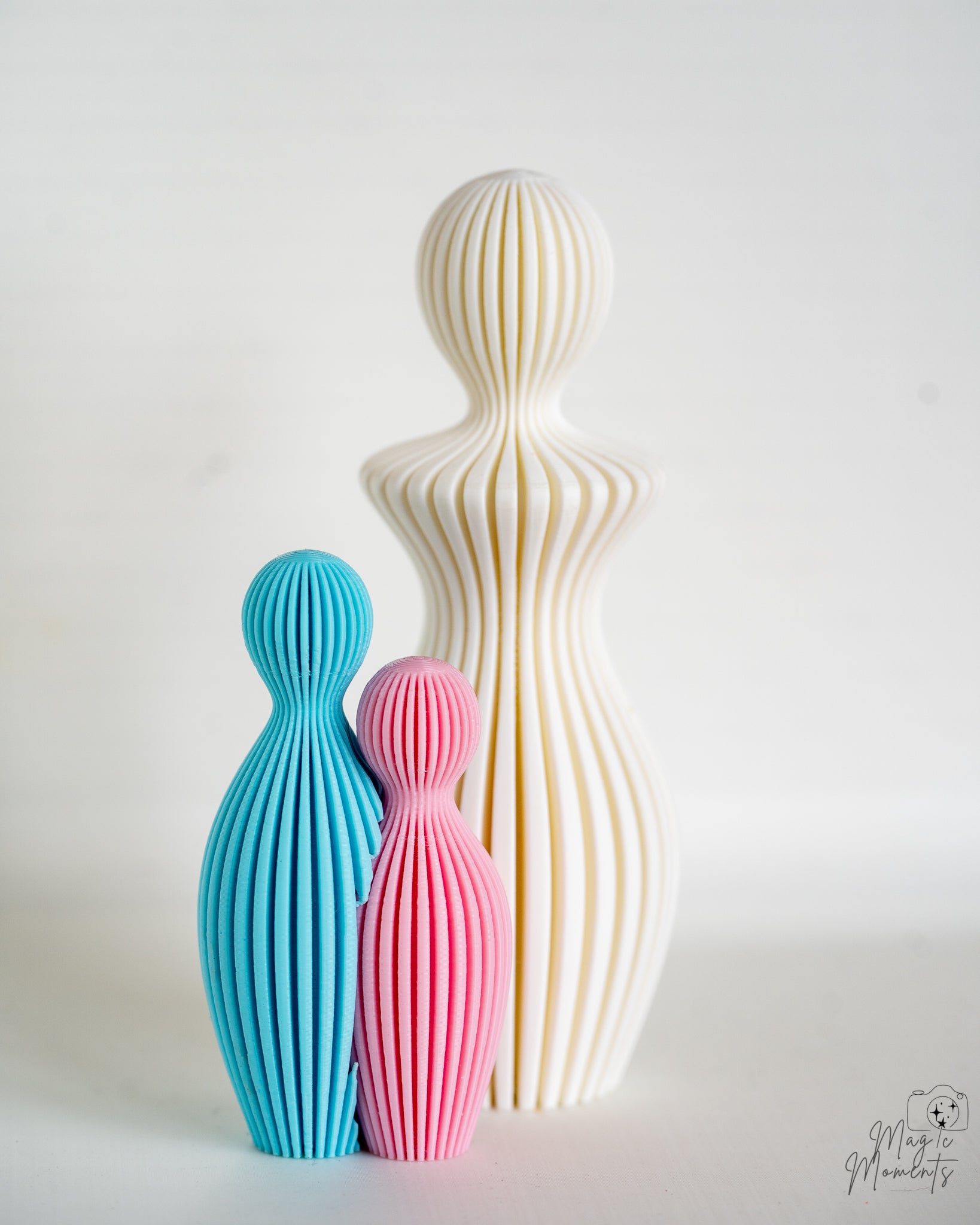 Abstract family sculpture decorative figures