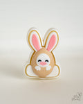 Cute bunny clicker with Easter egg design