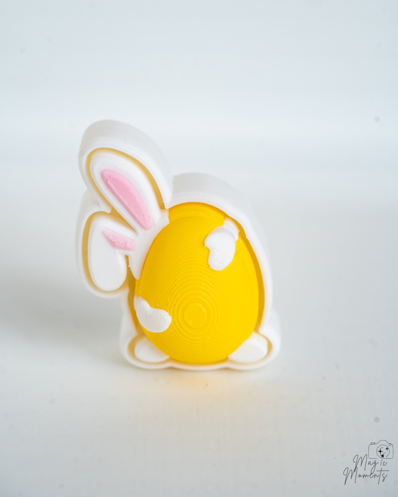 Easter Bunny Clicker - Rabbit Fidget Keychain