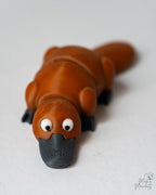 cute platypus figurine 3d printed woodland creature