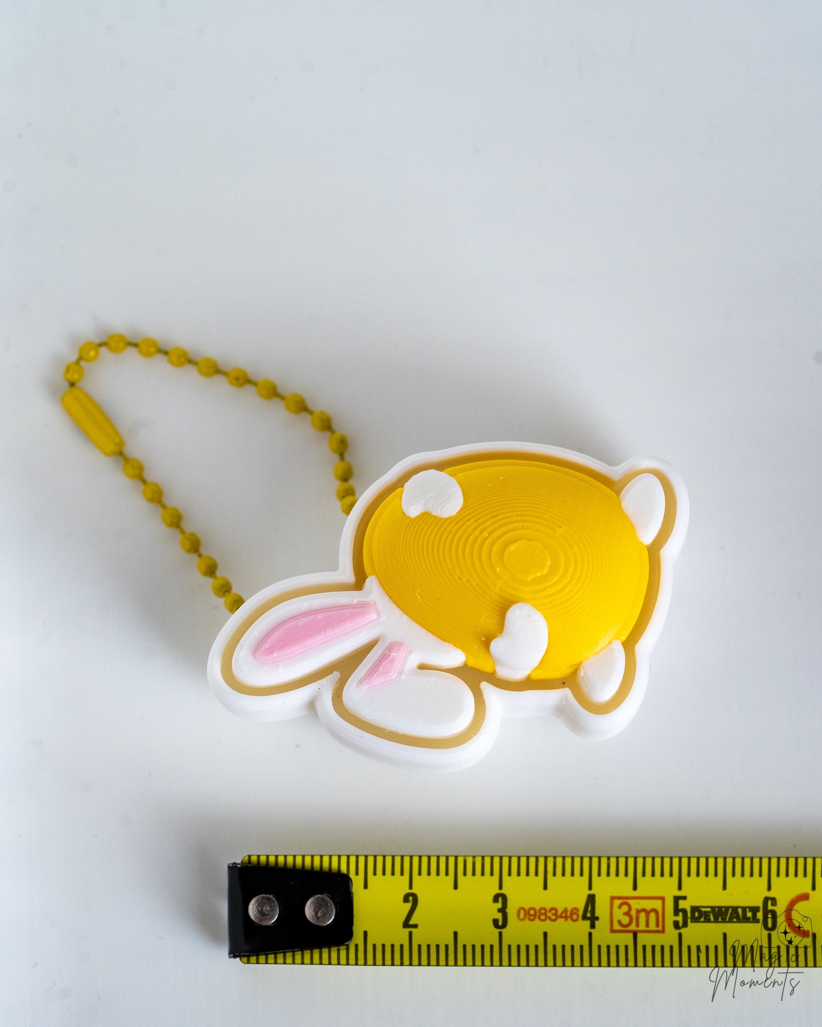 Easter Bunny Clicker - Rabbit Fidget Keychain