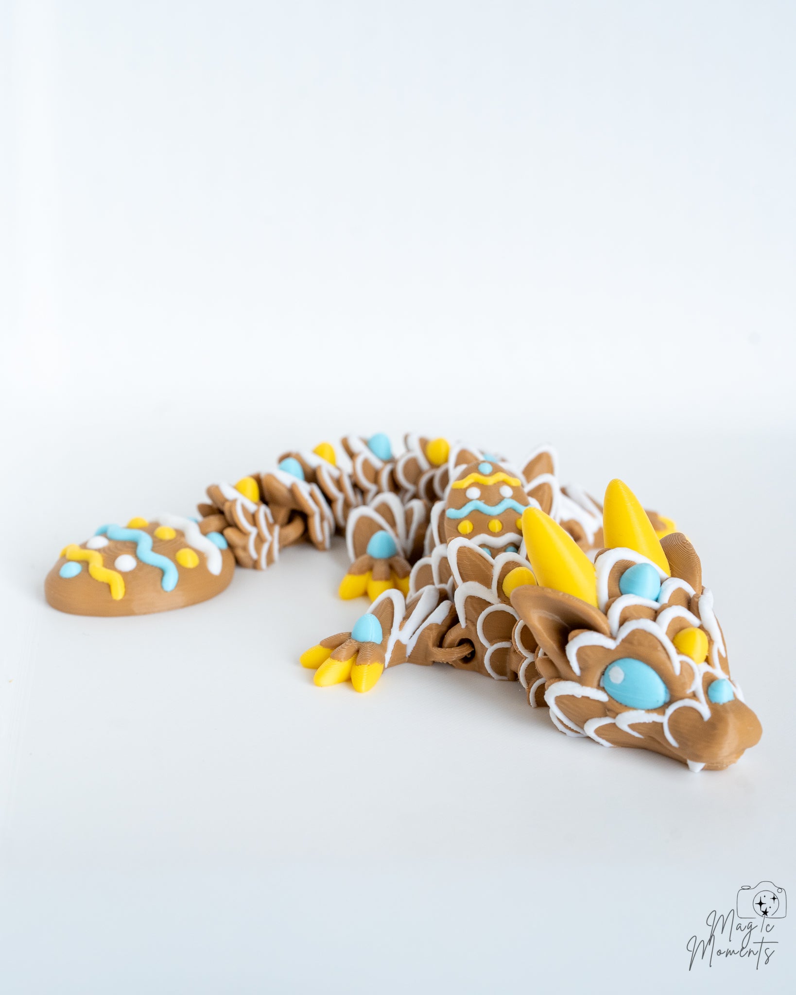 single easter dragon 3d printed articulated flexible figure