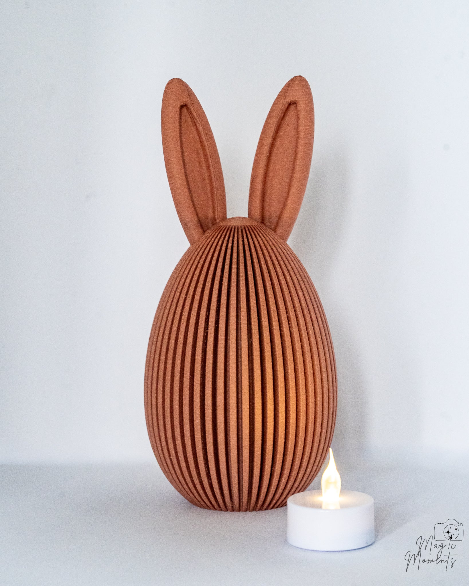 Bunny LED Tealight Holder - Easter Rabbit Candle Decor