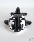 Cute orca whale decorative figure