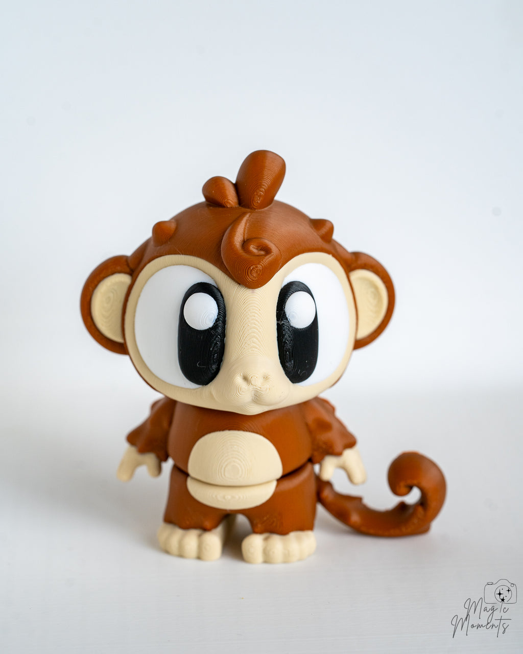 Cute monkey decorative figure