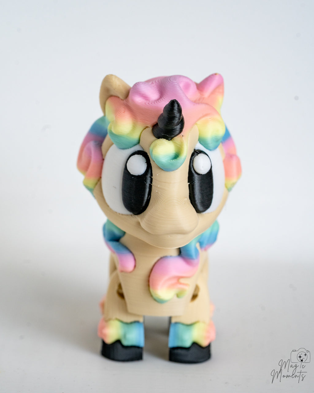 Pastel unicorn decorative figure