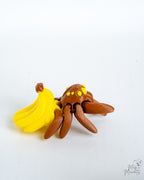 Banana spider viewed from side
