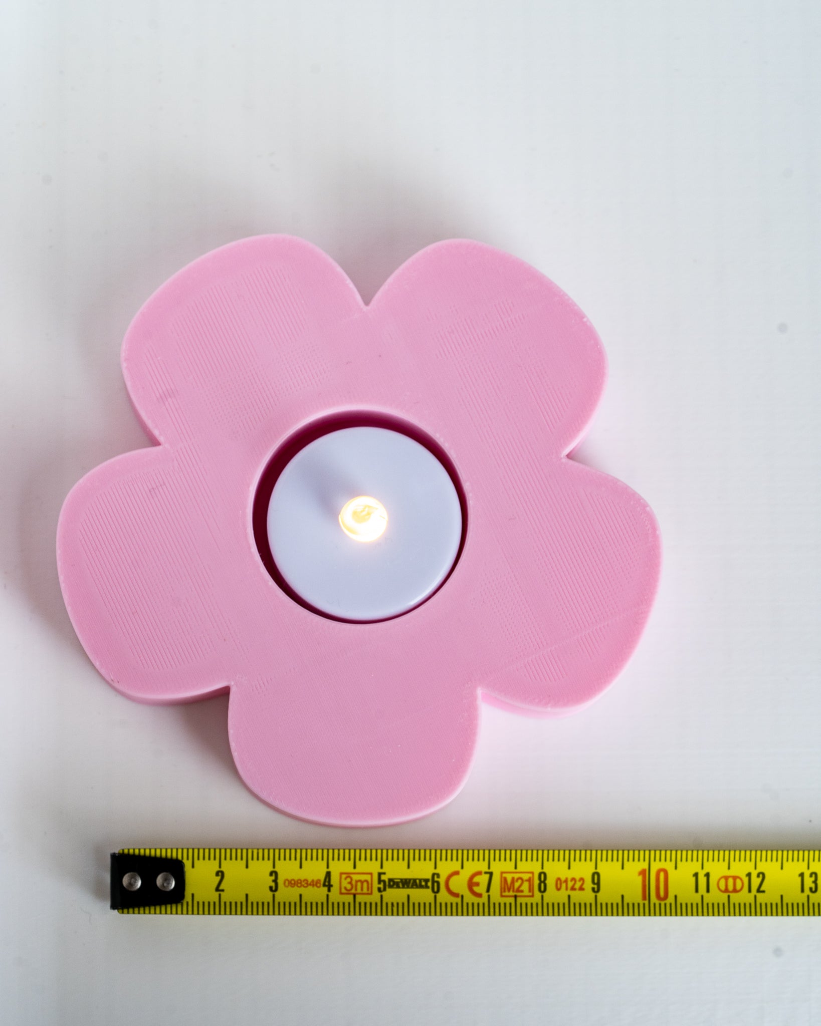 Flower Daisy Tealight Holder - Flower LED Candle Decor