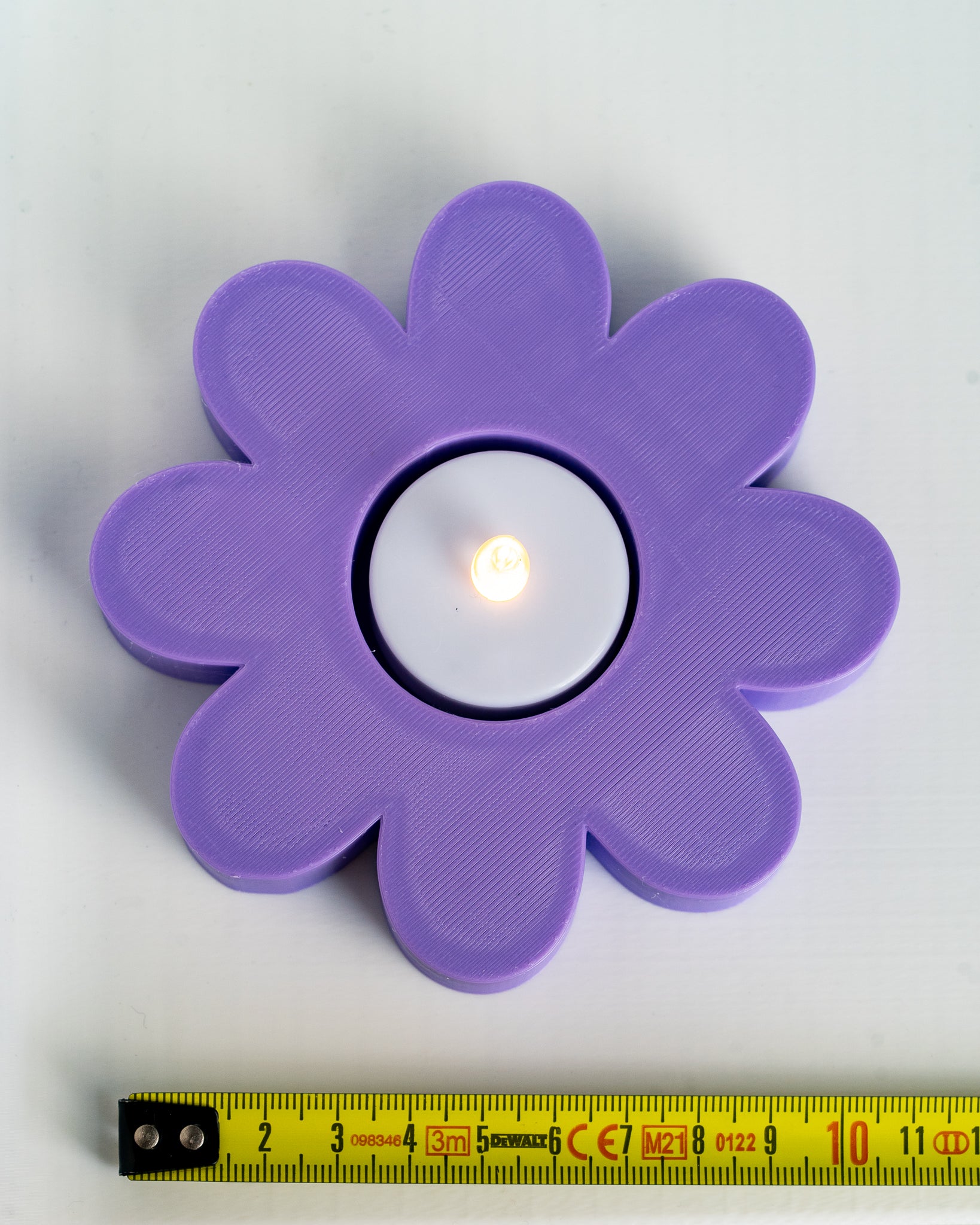 Flower Daisy Tealight Holder - Flower LED Candle Decor