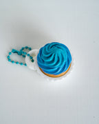 Birthday Cupcake Clicker Keychain - 3D Printed Desk Accessory