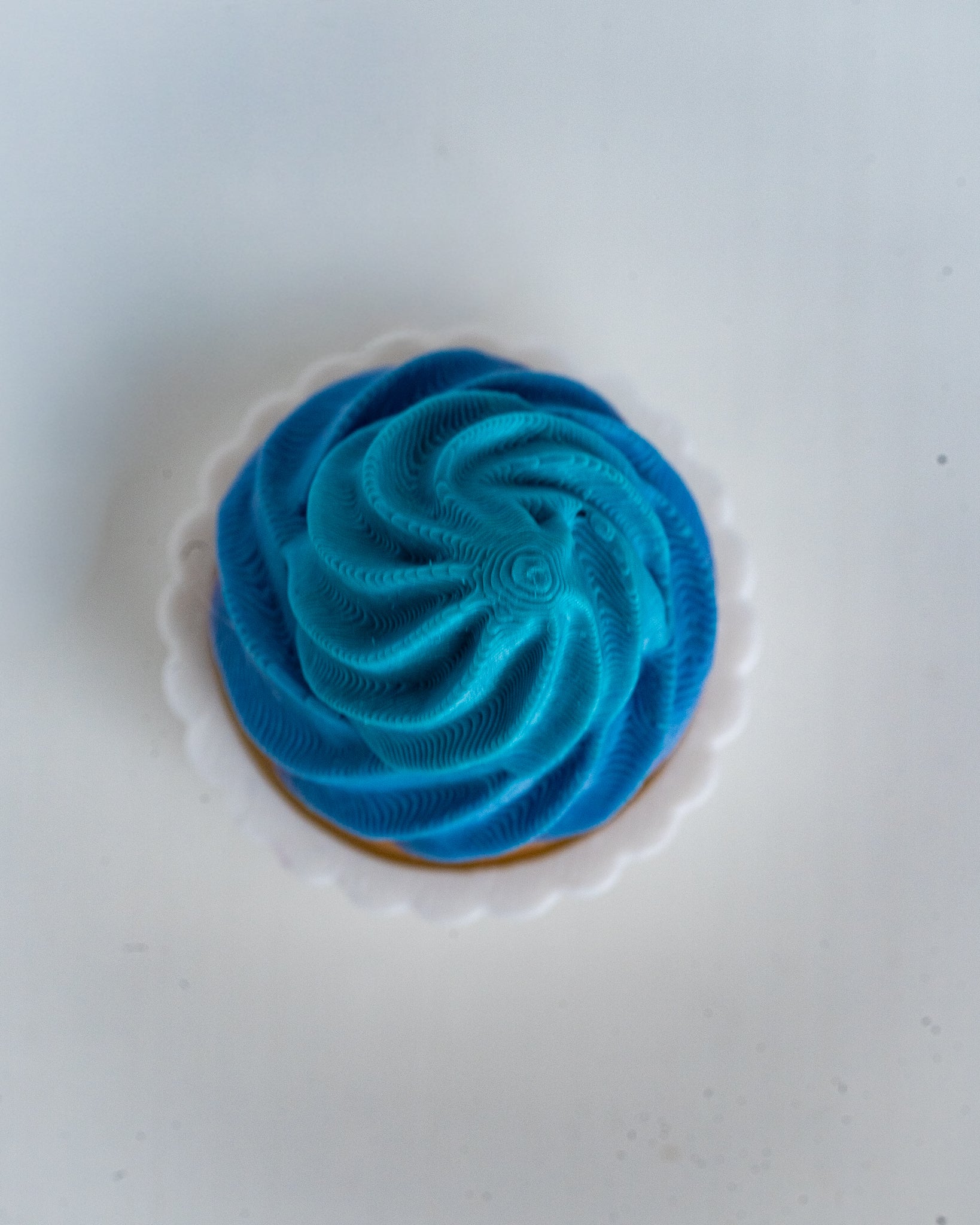 Birthday Cupcake Clicker Keychain - 3D Printed Desk Accessory