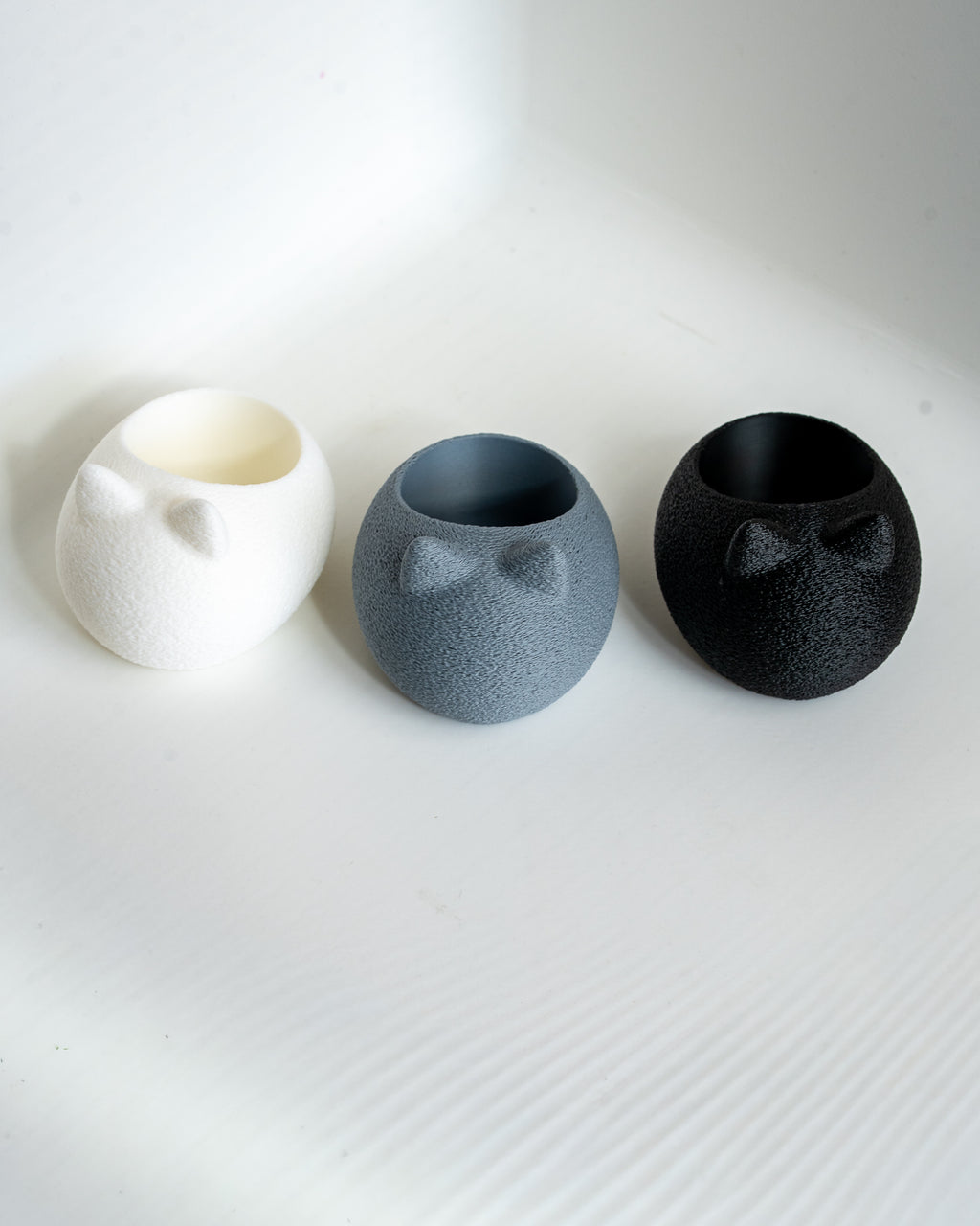 cat ear tealight holders