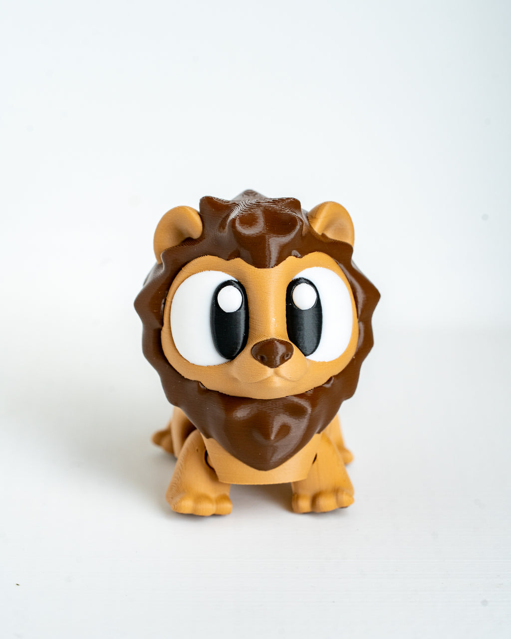 Cute lion decorative figure
