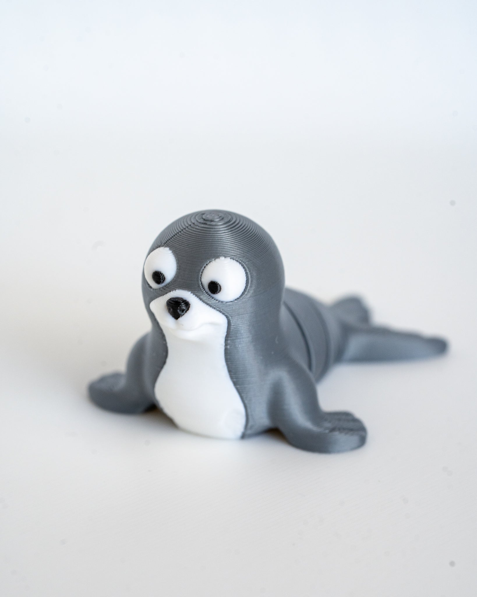 Seal figure viewed from angle