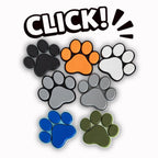 paw print fidget clickers