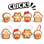 gingerbread christmas clickers