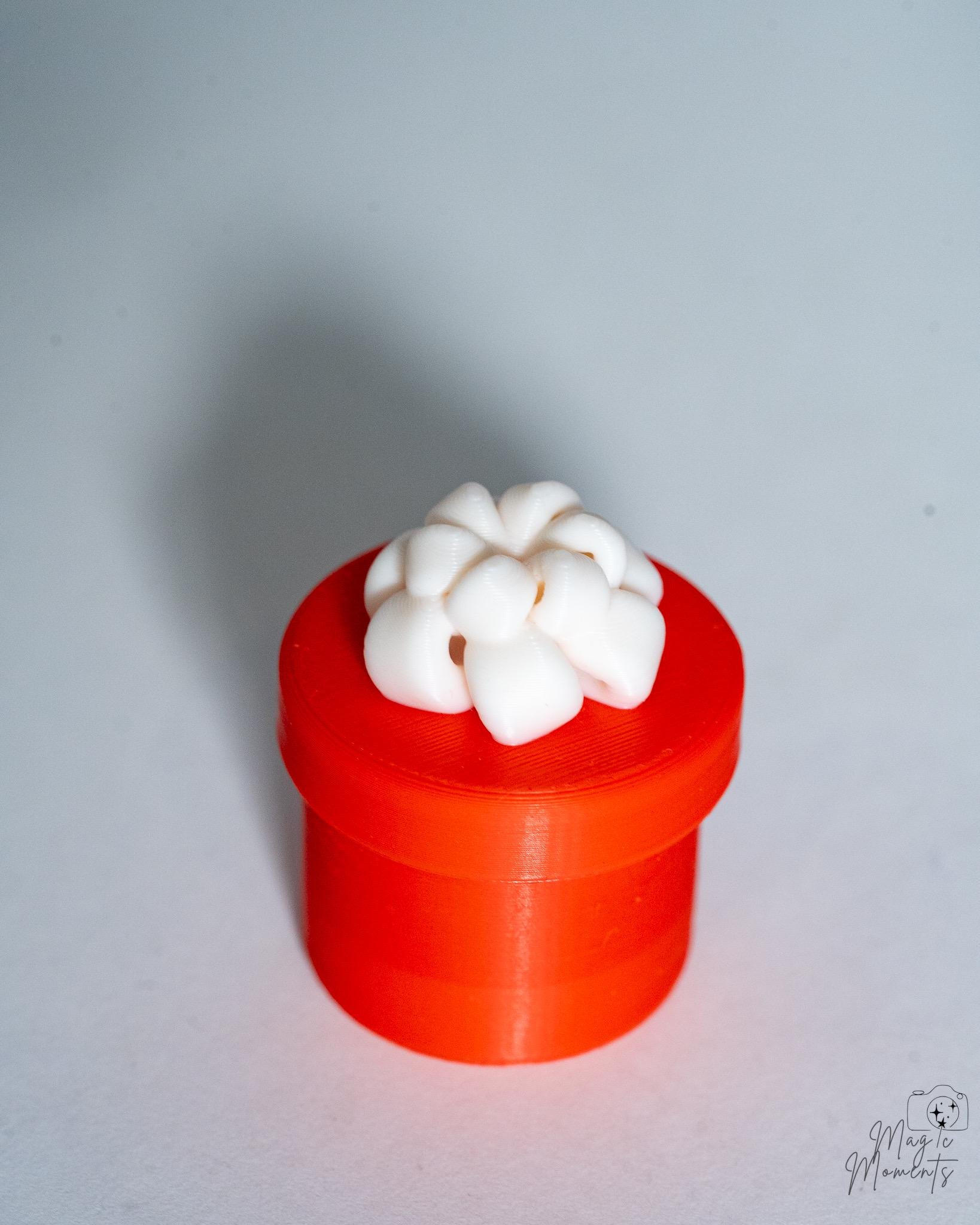 red round christmas gift clicker fidget