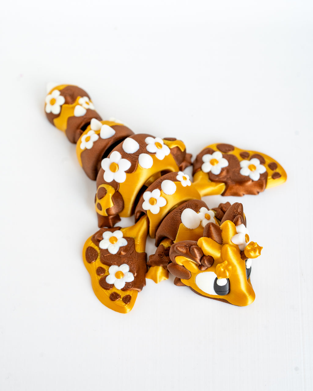 Bee dragon viewed from angle