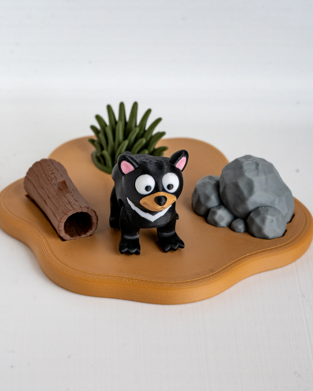tasmanian devil mini habitat set