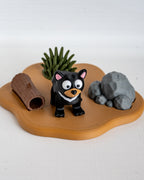 tasmanian devil mini habitat set
