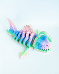 colorful anglerfish figurine