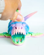 open mouth anglerfish figurine