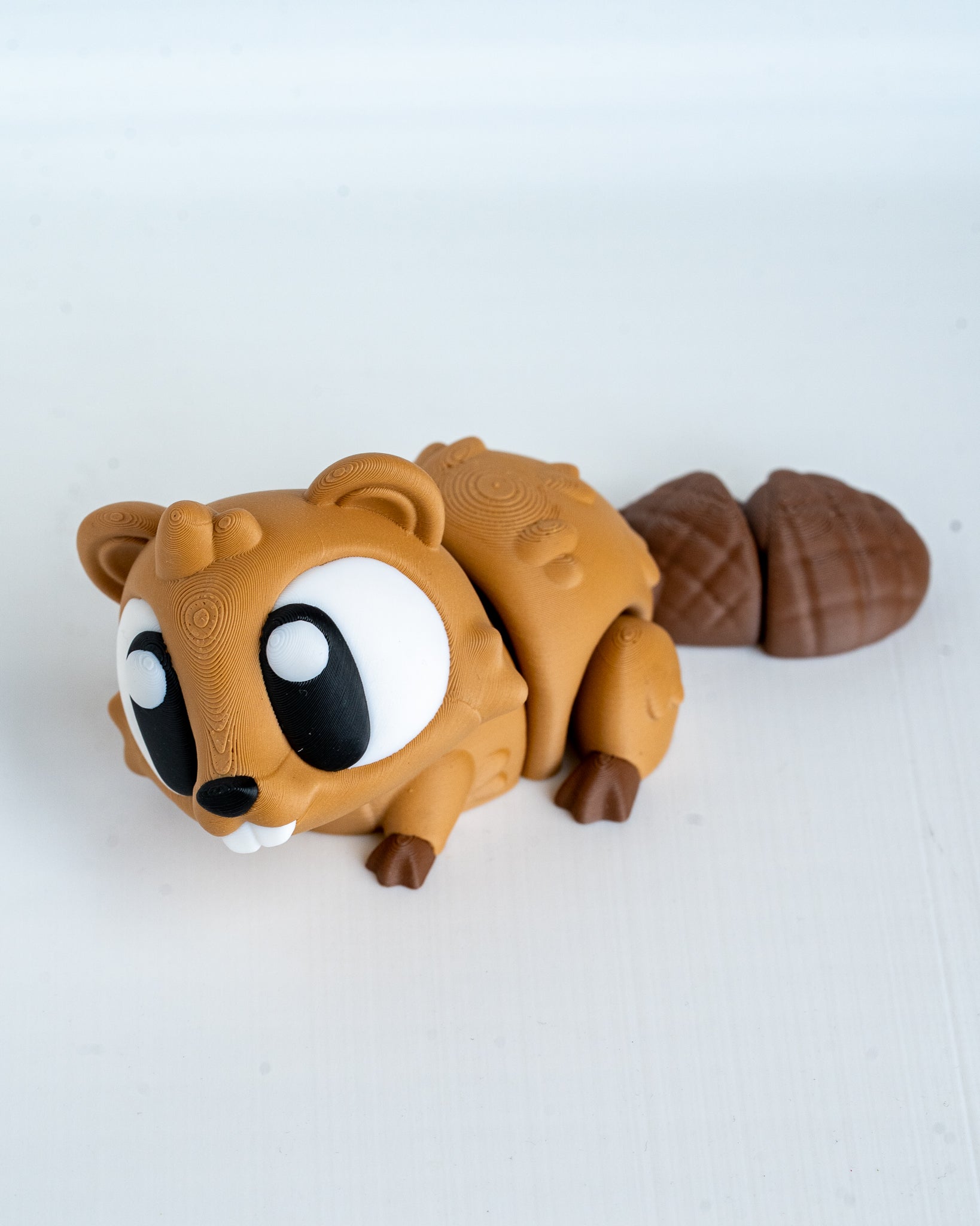 Cute beaver decorative figure